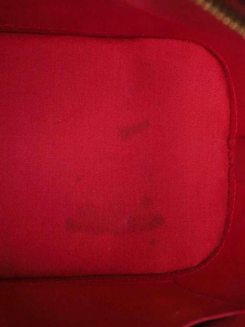 Louis Vuitton Rose Indian Monogram Vernis Alma PM Bag